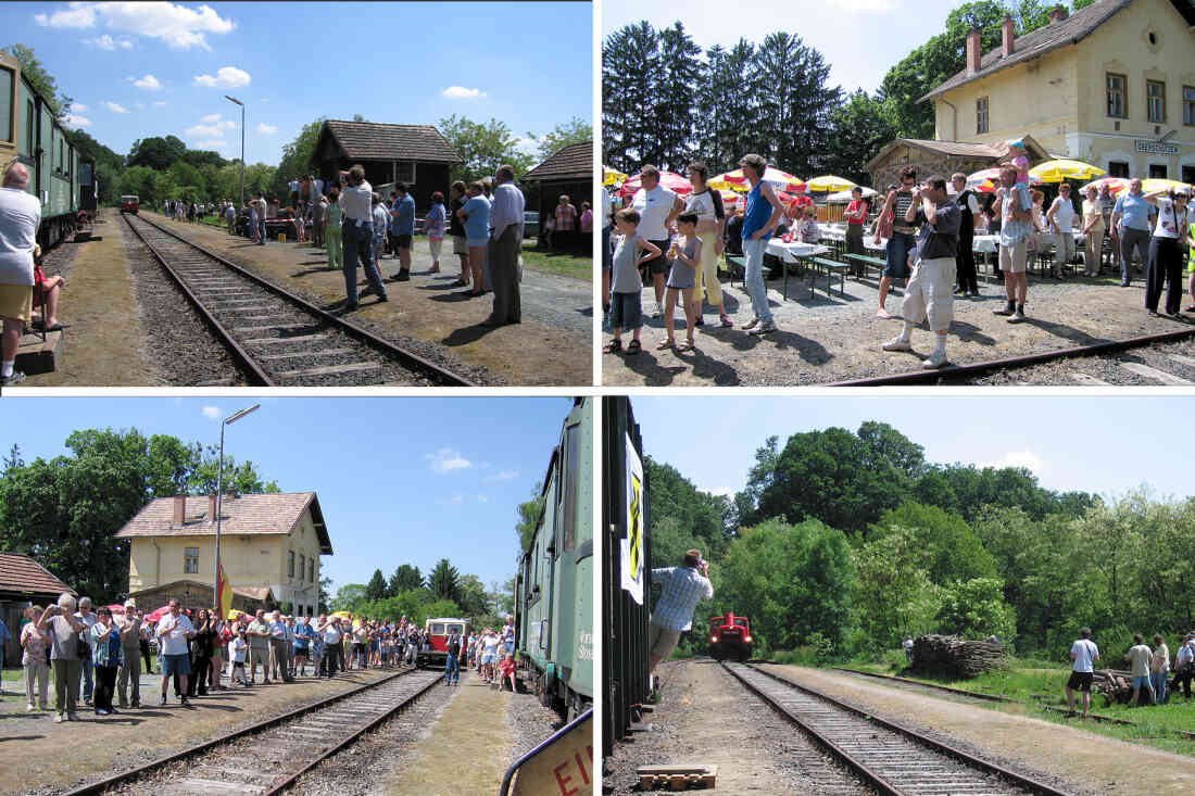 Bahnhofsfest 2005 in Oberschützen