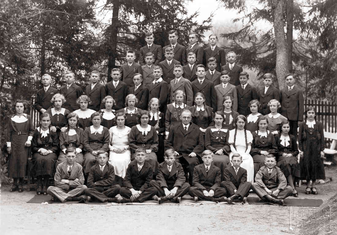 Konfirmation 1936, PfarrerTheophil Beyer
