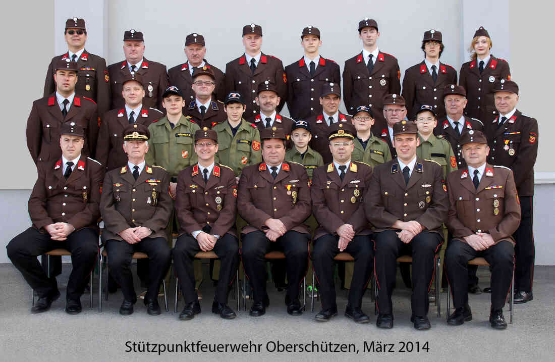 Stützpunktfeuerwehr Oberschützen 2014, Kdt Julius  Winkler