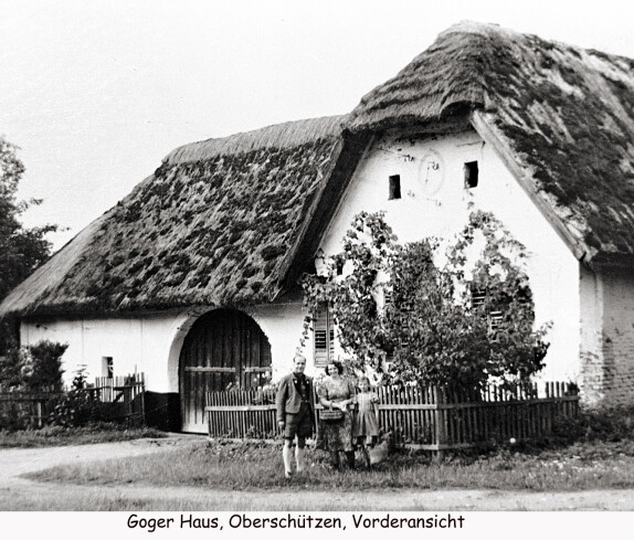 Vorderansicht des Goger Hauses in Oberschützen