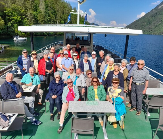 Gemeinsamer Seniorenausflug nach Kärnten: Schifffahrt am Weissensee, 2023