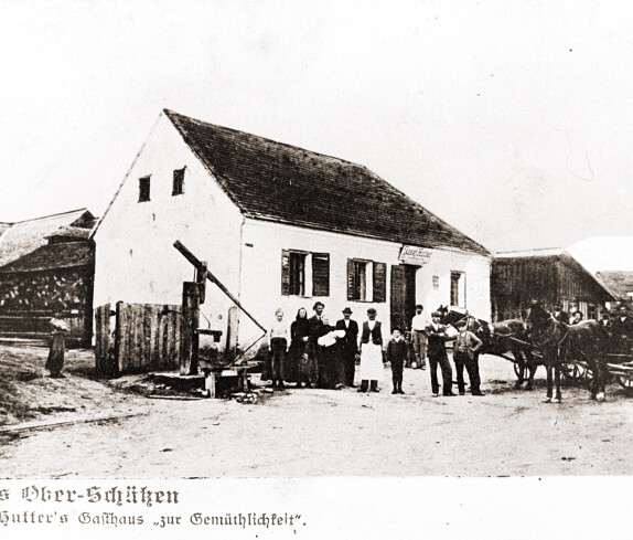 Josef Hutter´s Gasthaus "zur Gemütlichkeit" in Oberschützen