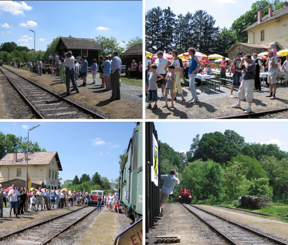 Bahnhofsfest 2005 in Oberschützen