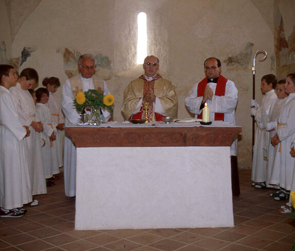 Kirchweihfeier in der rk. Friedhofskirche in Oberschützen 1993