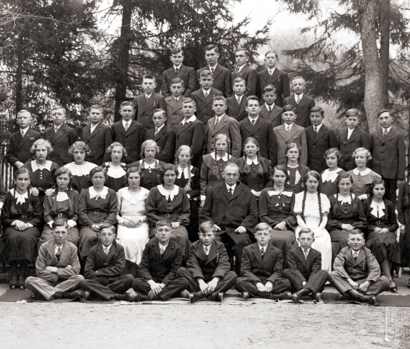Konfirmation 1936, PfarrerTheophil Beyer