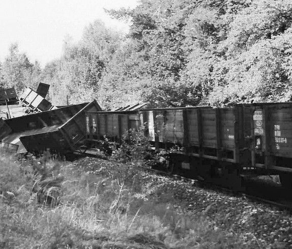 15 Millionen Schilling Schaden durch Sabotage? - Bahngelände Oberschützen-Oberwart