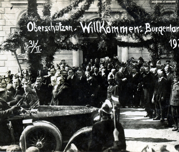 Prominenter Besuch in Oberschützen 1922