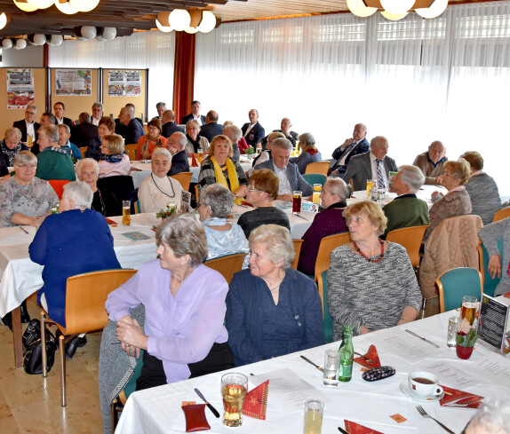 Weihnachtsfeier der Senioren, 2019, im Restaurant Pranger
