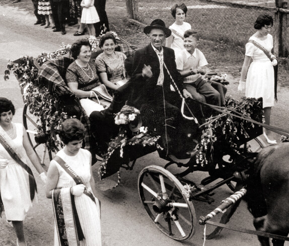 Gesangsverein Oberschützen - Fahnenweihe 1962