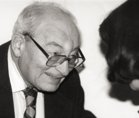Der freundliche und gesprächige Pfarrer Kurt Tepperberg