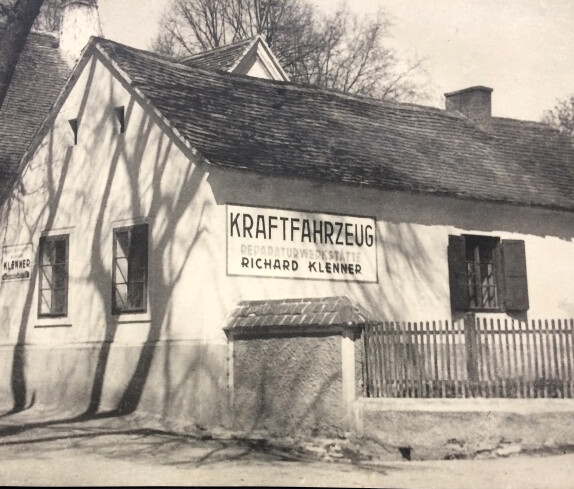 Kraftfahrzeug und Reparaturwerkstätte Richard Klenner, im Wimmerhaus, Oberschützen