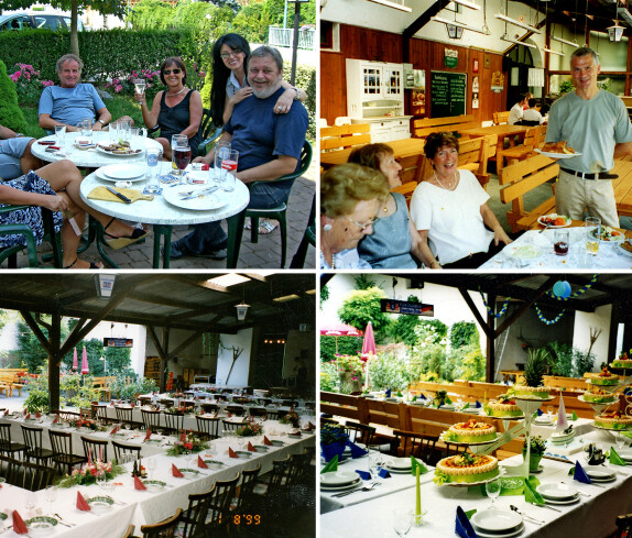 Ein einladender Gastgarten