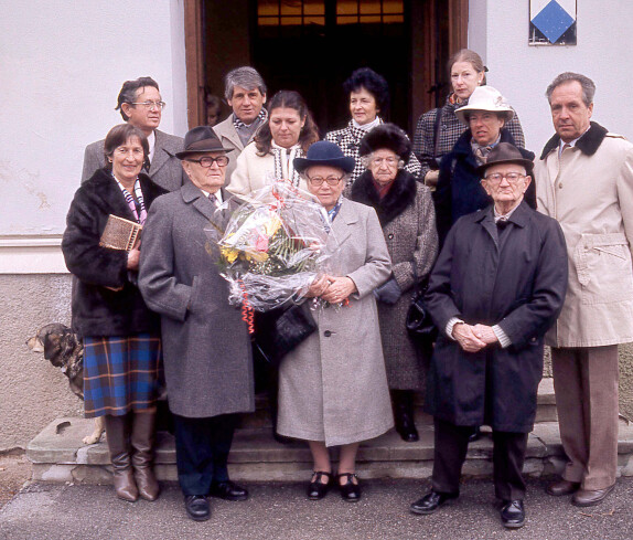 Verabschiedung Otto Simon - Familientreffen