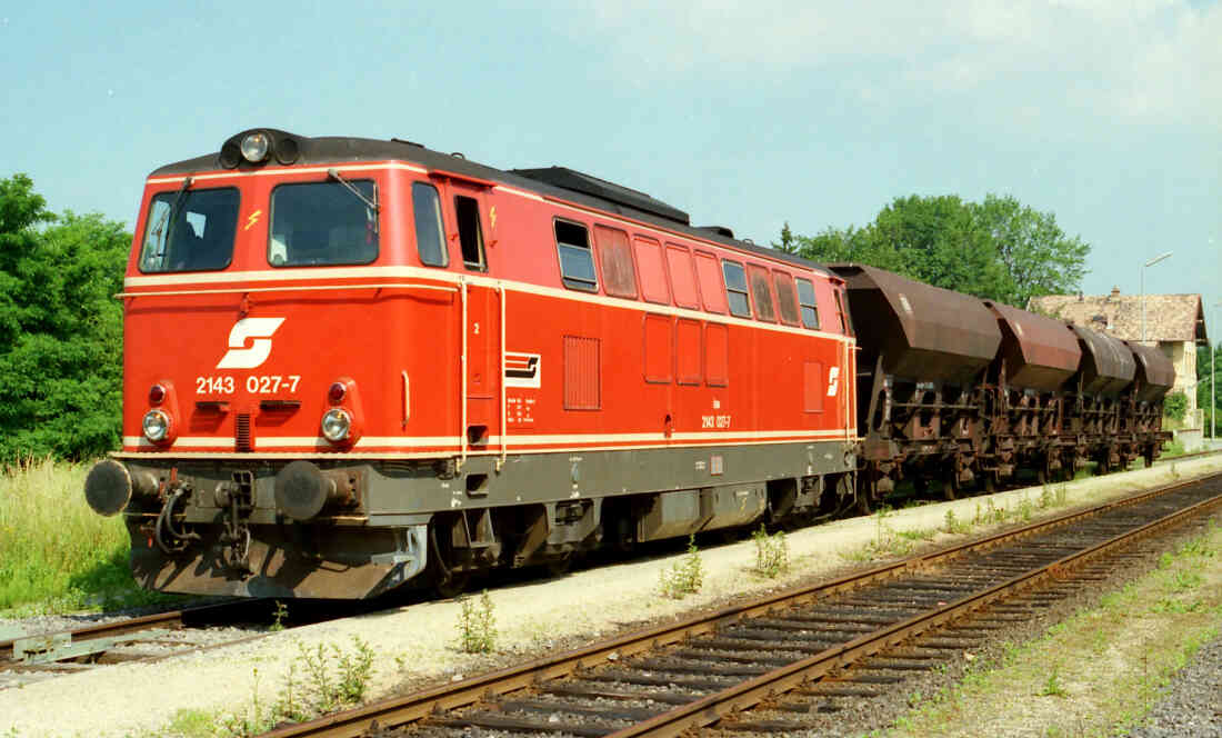 Letzter Güterzug NF1, 30.6.1987