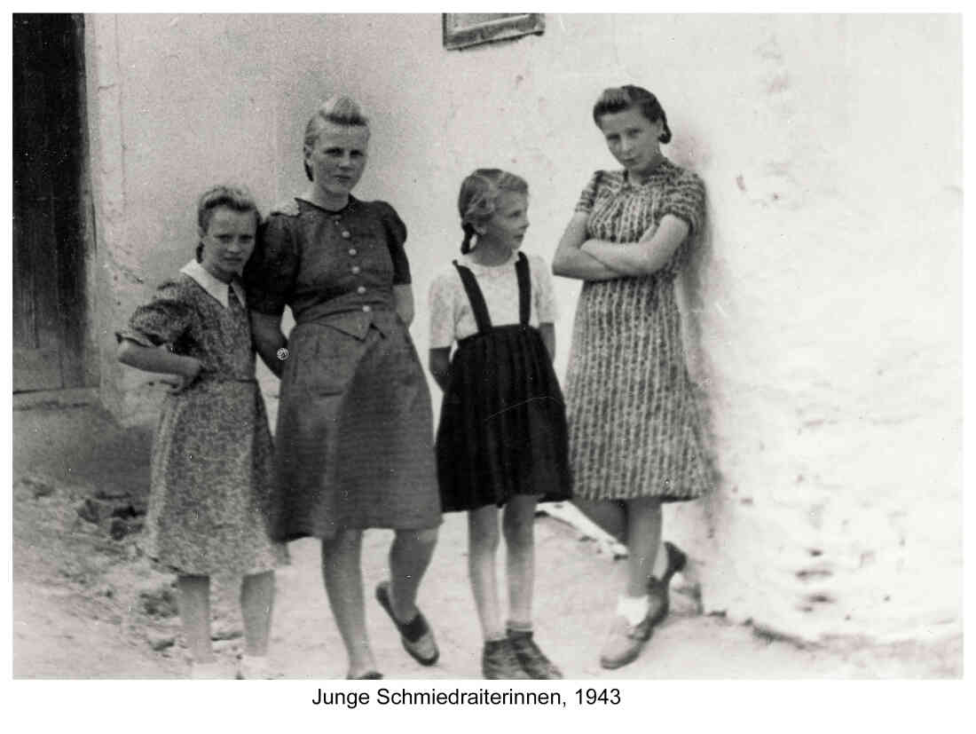 Junge Schmiedraiterinnen 1943