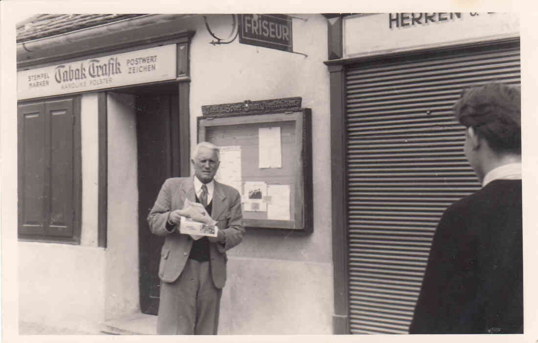 Dr. Joseph Hornung, 1. Leiter des Bundeskonvikts