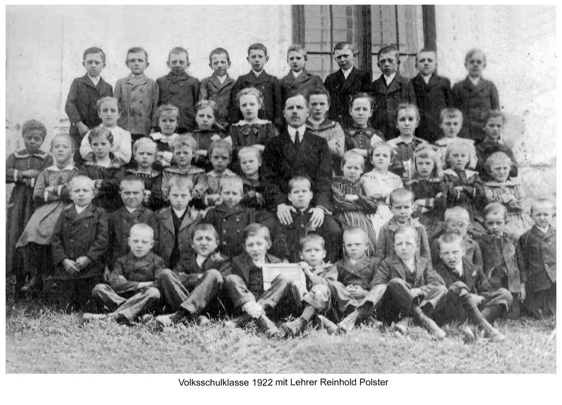 Schmiedraiter Volksschulklasse 1922